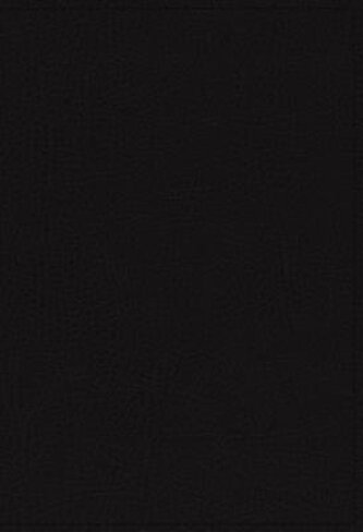 NKJV Study Bible, Premium Bonded Leather, Black, Indexed, Comfort Print