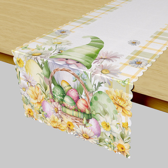 Dekorační  ubrus - běhoun na stůl VELIKONOČNÍ SKŘÍTEK 38x140 cm Mybesthome