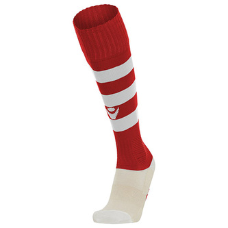 HOOPS SOCKS RED/WHT (5 PZ), HOOPS SOCKS RED/WHT (5 PZ) | 57520201 | M