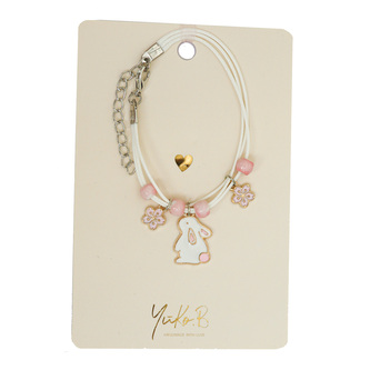 Náramok nastaviteľný Králik