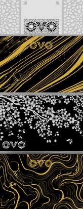 OVO - smršťovací košilky černé