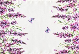 Dekorační ozdobný ubrousek LAVENDA 32x45 cm Mybesthome