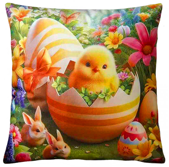 Velikonoční polštář HELLO EASTER V. 40x40 cm  Mybesthome