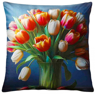 Dekorační polštář TULIPÁNY VII. 40x40 cm  Mybesthome