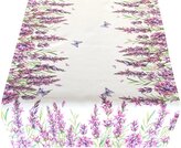 Vzorovaný ubrus - běhoun na stůl LAVENDA 60x120 cm Mybesthome