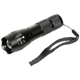 Svítilna štábní MFH Deluxa Military Torch 13 cm - černá
