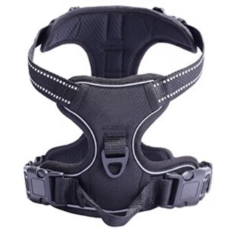 Postroj pro psa Comfort L Černá