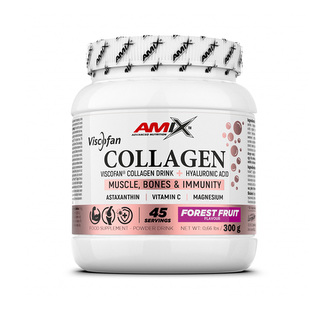 Amix Collagen Viscofan 300 g forest fruit (lesní ovoce)