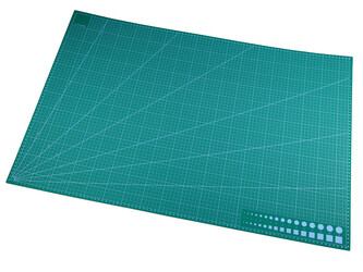 Velká řezací podložka 60x90 cm oboustranná - 1 ks - 2 zelená pastelová