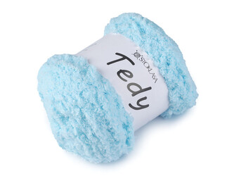 Pletací příze Tedy 100 g - 1 ks - 4 (13) modrá světlá