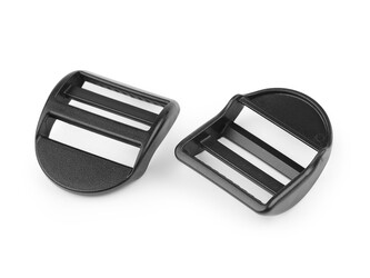 Průvlek šíře 38 mm žebříček - 25 ks - černá