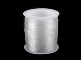 Pruženka / gumička kulatá Ø0,8 mm - 1 ks - transparent