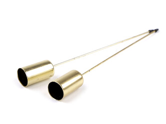 Bodce na svíčky Ø2,2 cm 2. jakost - 4 ks - 2 zlatá sv.