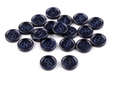 Knoflík oblekový velikost 24", 28", 32", 36", 40" - 20 ks - 1 (24") modrá tmavá