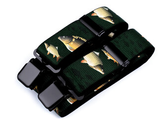 Šle rybářské šíře 4 cm délka 120 cm - 1 ks - 2 zelená