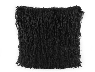 Povlak na polštář peříčkový 45x45 cm - 1 ks - 4 černá