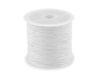 Šňůrka PES Ø0,5 mm - 1 ks - 1 (28) bílá