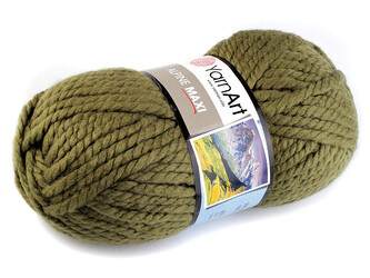 Pletací příze Alpine maxi 250 g - 1 ks - 7 (670) zelená