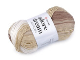 Pletací příze Adore Dream 100 g - 1 ks - 1 (1068) béžová