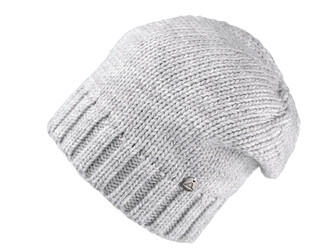 Zimní čepice unisex - 1 ks - 8 šedá nejsvětlejší