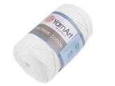 Pletací příze Macrame Cotton 250 g - 1 ks - 11 (751) bílá