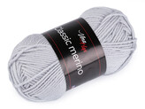 Pletací příze Classic Merino 50 g - 1 ks - 8 (61026) šedá světlá