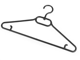 Plastové ramínko otočné 42 cm - 10 ks - 2 černá
