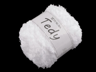 Pletací příze Tedy 100 g - 1 ks - 10 (01) bílá