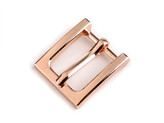 Spona šíře 15 mm - 10 ks - 2 růžové zlato