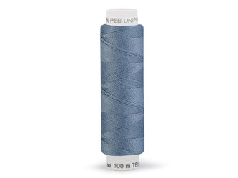 Polyesterové nitě Unipoly návin 100 m - 10 ks - 585 Bijou Blue