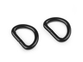 Polokroužek šíře 15 mm - 100 ks - 6 černý lak