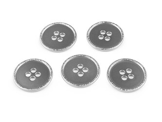 Kovový knoflík velikost 34", 40" - 20 ks - 4 (40") nikl