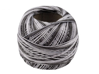 Vyšívací příze Perlovka ombré Niťárna - 10 ks - 88152 Charcoal Gray