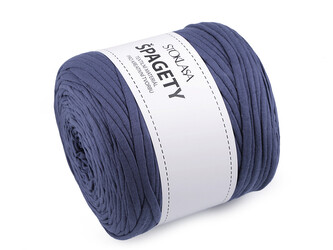Špagety / příze 550 g - 1 ks - 34 modrá jeans různé odstíny