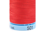 Bavlněné nitě 400 m Etiketní č.50 Triana Amann - 5 ks - 0501 Aurora Red