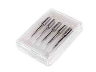 Splintovací jehly tenké, celokovové - 5 ks - nikl