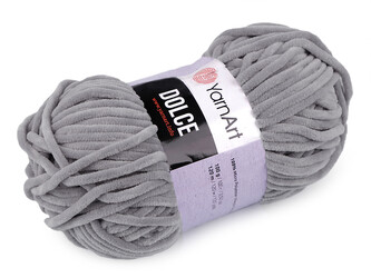 Pletací žinylková příze Dolce 100 g - 1 ks - 33 (782) modrošedá sv.