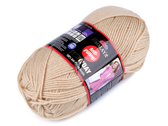 Pletací příze Everyday 100 g - 1 ks - 15 (70060) přírodní stř.