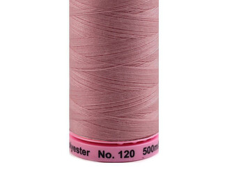 Polyesterové nitě návin 500 m Aspo Amann - 5 ks - 0284 hnědorůžová