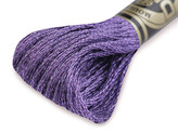 Vyšívací příze DMC Mouliné Light Effects - 1 ks - E3837 Amethyst