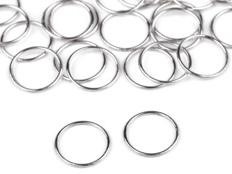 Kroužek pratelný Ø6; Ø8; Ø10; Ø12; Ø14 mm - 200 ks - 5 (Ø14 mm) nikl
