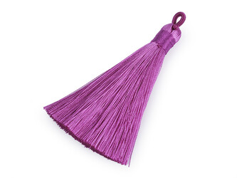 Střapec délka 80 mm - 10 ks - 17 fialová