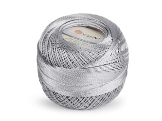 Příze háčkovací Tulip 50 g - 6 ks - 11 (475) šedá nejsvětlejší