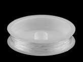 Pruženka / gumička kulatá Ø1 mm - 10 ks - transparent