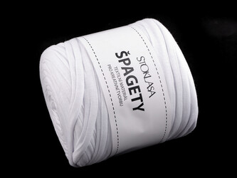 Špagety / příze 550 g - 1 ks - 1 bílá různé odstíny