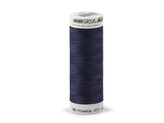 Polyesterové elastické nitě Seraflex Mettler návin 130 m - 5 ks - 0825 modrá tmavá