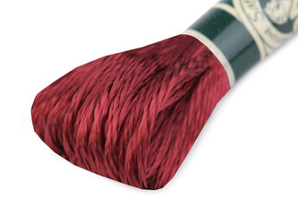 Vyšívací příze DMC Mouliné Satén - 1 ks - S326 Formula One