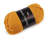 Pletací příze Classic Merino 50 g - 1 ks - 12 (61179) hořčicová
