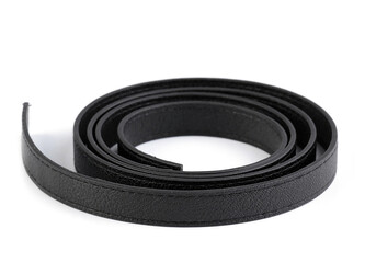 Ucha na tašky prošitá - polotovar - 2 ks - 2 černá