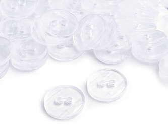 Knoflík velikost 24" - 500 ks - (431) transparent